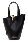 Jacquemus Bambola Small Bucket Bag In Black