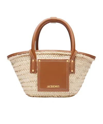 Jacquemus The Small Soli Basket In Pink