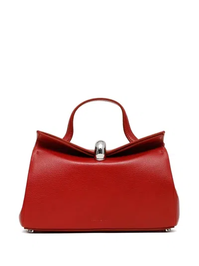 Jacquemus The Small Valérie Tote Bag In Red