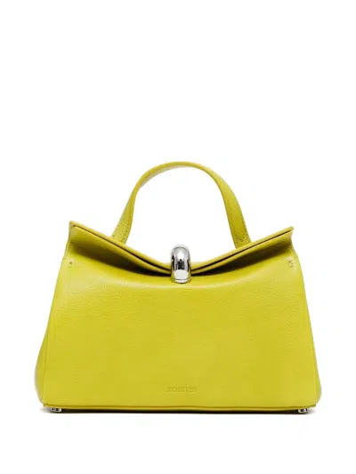 Jacquemus The Small Valérie Tote Bag In Yellow