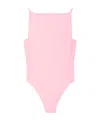 Jacquemus The Sole Swimsuit In Pink