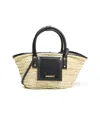 Jacquemus The Soli Small Basket In Black