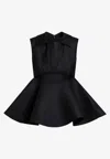 Jacquemus Le Haut Spalla Top In Black