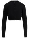 Jacquemus The Spiaggia Cardigan In Black