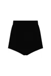 Jacquemus Le Short Maille Spiaggia Shorts In Black