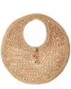 Jacquemus The Spiaggia Raffia Round Circle Bag