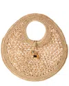 Jacquemus The Spiaggia Small Raffia Round Circle Bag