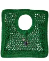 Jacquemus Small Spiaggia Woven-raffia Top Handle Bag