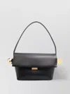 Jacquemus Le Rond Carre Leather Shoulder Bag