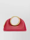 Jacquemus The Structured Cardholder With Gold Hardware