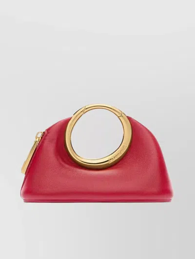 Jacquemus The Structured Cardholder With Gold Hardware
