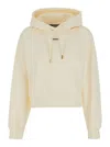 Jacquemus Woman Sweatshirt Beige Size L Cotton In Beige