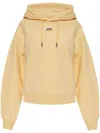 Jacquemus Gros Grain Light Beige Hooded Sweatshirt In Yellow