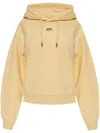 Jacquemus Gros Grain Light Beige Hooded Sweatshirt In Yellow