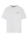 Jacquemus Grey Cotton T-shirt With Embroidered Logo In Gray