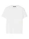Jacquemus J Embroidered Crew Neck T-shirt In White