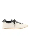 Jacquemus Les Tennis Leather-trimmed Canvas Sneakers In Neutral