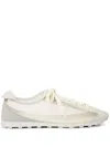 Jacquemus The Tennis Mesh-panelled Sneakers In Neutral