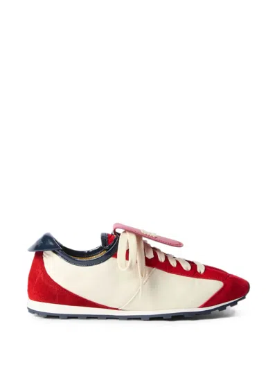 Jacquemus The Tennis Soft Sneakers In Red
