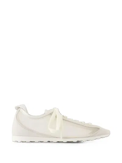 Jacquemus The Tennis Soft Sneakers In White