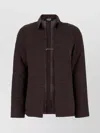 Jacquemus The Textured Night Shirt In Brown