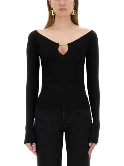 Jacquemus The Top Praluce In Black