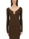 Jacquemus Pralu Ribbed-knit Top