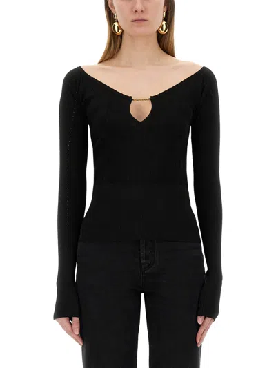 Jacquemus "the Top Praluce" In Black