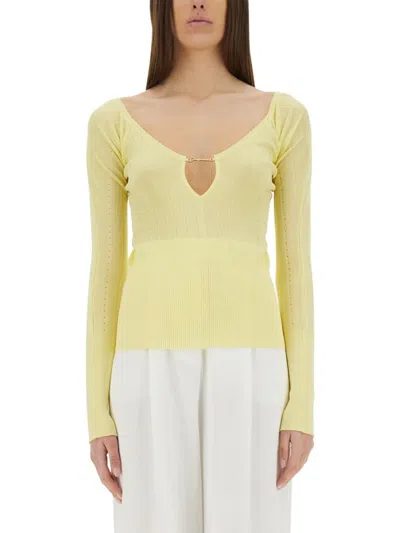 JACQUEMUS JACQUEMUS THE TOP PRALUCE