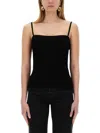 Jacquemus Le Haut Sierra Top In Black