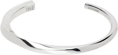 Jacquemus 'the Tourni' Bracelet In Silver