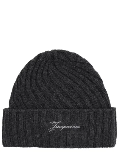 Jacquemus The "tourni" Cap In Black