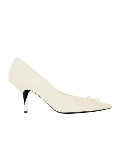 Jacquemus The Tourni Heels In White