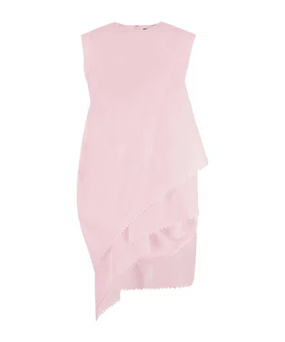 Jacquemus The Traversin Sleeveless Maxi Dress In Pink