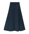 Jacquemus The Triangle Skirt In Blue