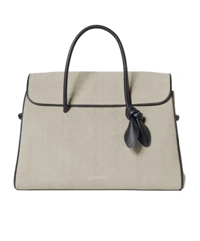 Jacquemus The Turismo Shopper Bag In Light Brown