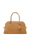Jacquemus The Turismo Tote Bag In Suede In Brown