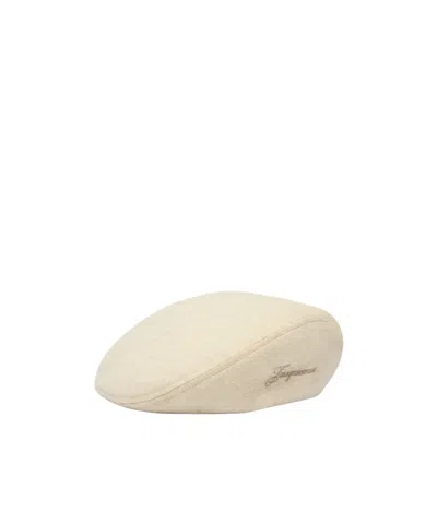 Jacquemus The Valérie Beret In Neutral