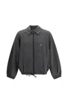Jacquemus Hooded Jacket Elastic Cuffs Drawstring Hem In Multi
