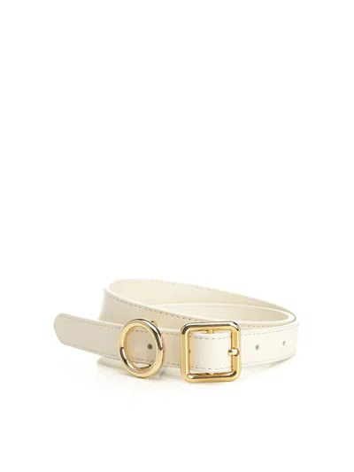 Jacquemus Thin Belt Regalo In White