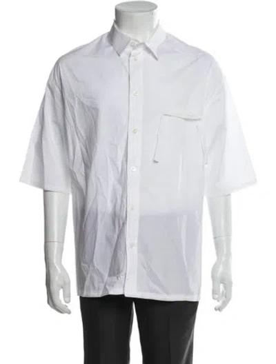 Pre-owned Jacquemus Three-quarter Sleeve Shirt In White