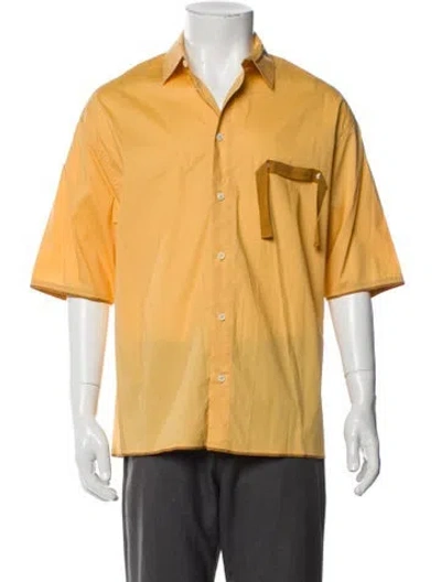 Pre-owned Jacquemus Three-quarter Sleeve Shirt In Yellow