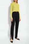 Jacquemus Tibau High-waisted Pants In Black
