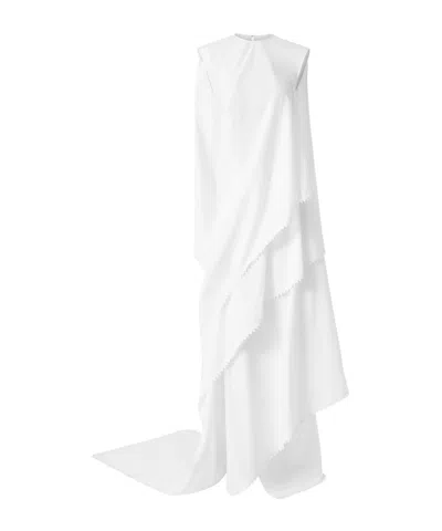 Jacquemus The Traversin Maxi Dress In Transparent
