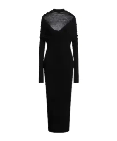 Jacquemus Tight Dress In Black
