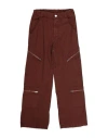 Jacquemus Toddler Boy Pants Brown Size 6 Cotton In Brown