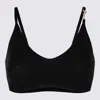 Jacquemus Woman Top Black Size M Viscose, Polyester, Polyamide