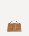 Jacquemus Le Grand Bambino Leather Crossbody Bag In Brown