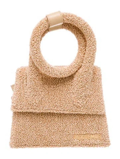 Pre-owned Jacquemus Top Handle Bag In Neutral