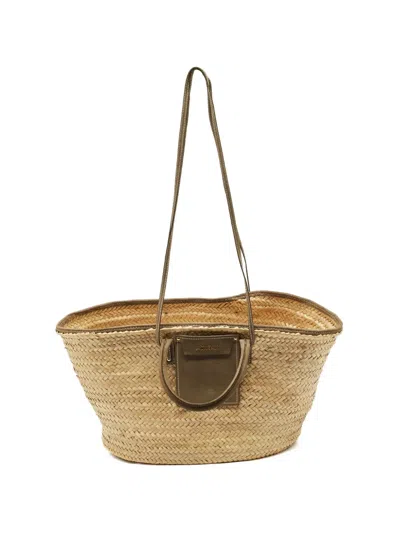 Pre-owned Jacquemus Top-handle Tote Bag In Neutral